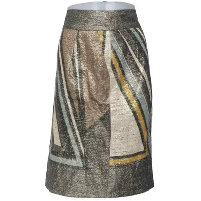 Skirt (Multicolored) from Gerry Weber Collection Acetate, Acrylic, Cotton, Metallic fiber, Polyester