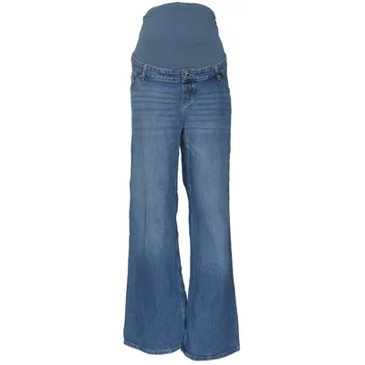 Vente bukser (Blå) fra H&M Mama Bomuld, Elastan