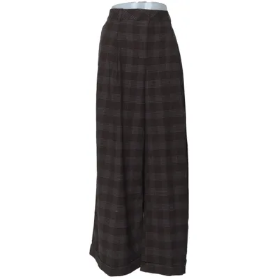 Bukser (Brun) fra H&M Edition Elastan, Polyester, Viscose
