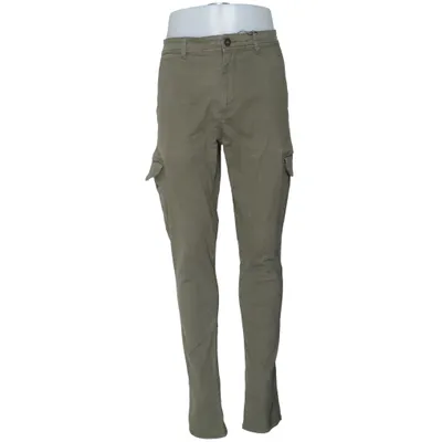 Cargobyxor (Beige) från J.F.K Bomull, Elastan