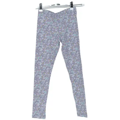 Leggings (Lila, Flerfärgad) från ICA Elastan, Ekologisk bomull