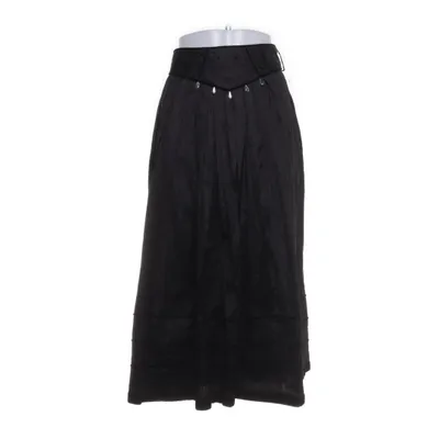 Skirt (Black) from Meico Polyester, Silk