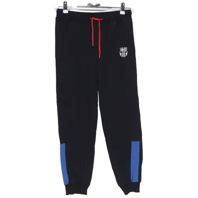 Sweatpants (Black, Blue) from FC Barcelona Cotton, Polyester