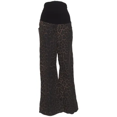 Vente jeans (Brun, Sort) fra H&M Mama Bomuld, Elastan
