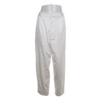 Byxor (Vit, Flerfärgad) från Munthe Elastan, Viskos, Återvunnen polyester