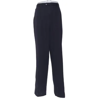 Kostuumbroek (Blauw) van Mel Richman Polyester, Wol