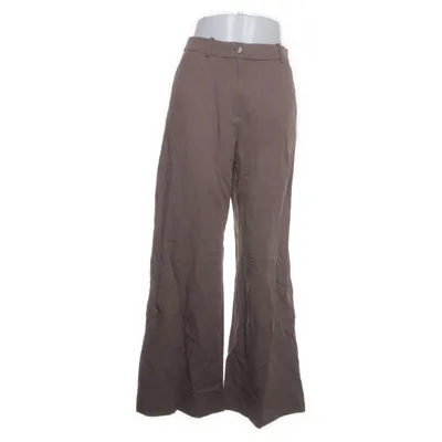 Palazzobyxor (Brun) från H&M Viskos, Linne, Bomull, Polyester