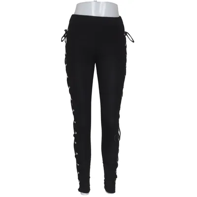 Legging (Noir) de Gothicana by EMP Coton, Élasthane