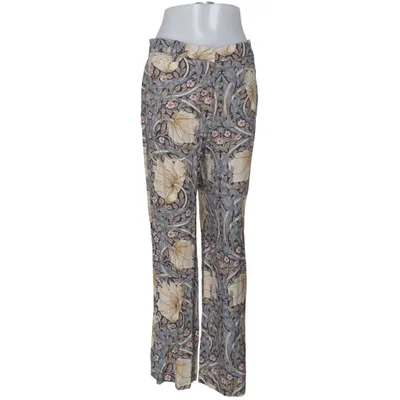 Pantalon patte d'éléphant (Bleu, Beige, Multicolore) de Morris & Co x H&M Lyocell, Polyester, Viscose