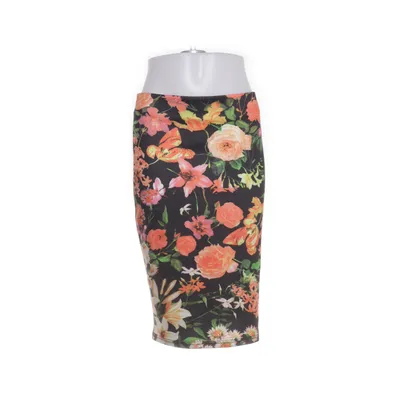 Maxi skirt (Black, Multicolored) from Parisian Collection Elastane, Polyester