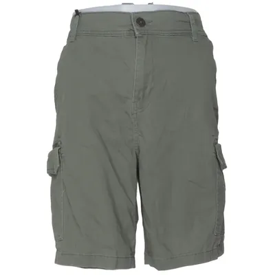 Shorts cargo (Vert) de 9th Avenue Coton, Élasthane