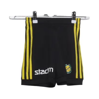 Trainingsshorts (Zwart, Geel) van Adidas Gerecycled polyester