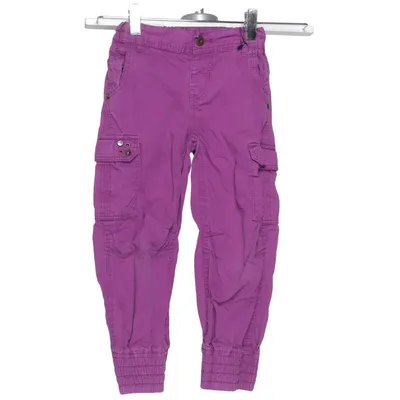 Cargo broek (Lila) van Kids by Lindex Katoen