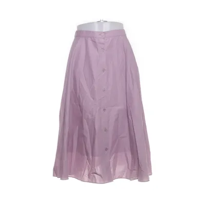 Kjol (Lila) från Uniqlo Bomull, Elastan, Polyester