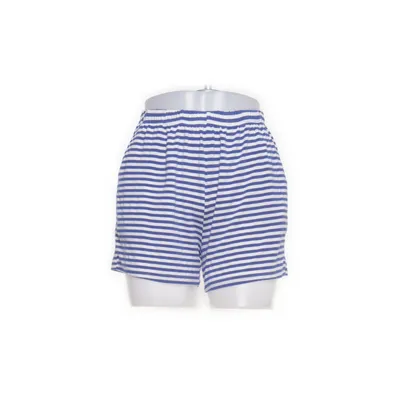 Short de pyjama (Bleu, Blanc) de Ekouaer Élasthane, Viscose