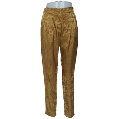 Byxor (Gul) från Monki Elastan, Polyester
