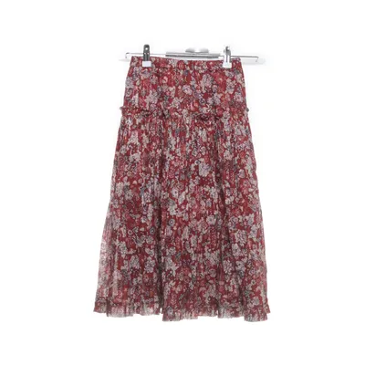 Kjol (Röd, Flerfärgad) från Molo Bomull, Metallfiber