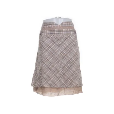 Rok (Bruin, Beige) van Street One Katoen, Elastaan, Polyester