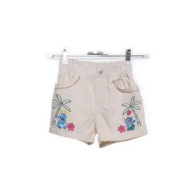 Jeansshorts (Beige, Flerfärgad) från H&M Bomull, Polyester