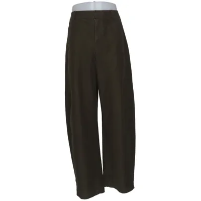 Palazzo broek (Groen) van Uniqlo Katoen, Elastaan, Polyester
