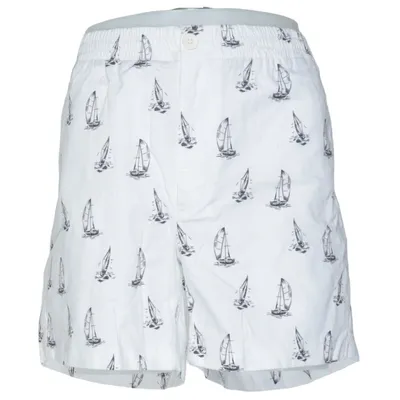 Shorts (Vit, Blå) från Holebrook Bomull, Elastan