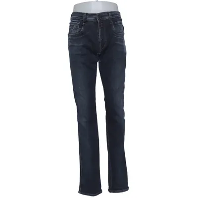 Spijkerbroek (Blauw) van Replay Katoen, Elastaan, Polyester