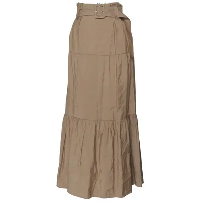 Jupe longue (Beige) de Coster Copenhagen Polyamide