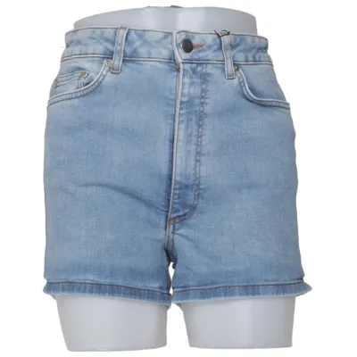 Denim shorts (Blue) from Pamela x NA-KD Cotton, Elastane