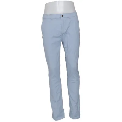 Chinos (Blue) from Ebbe Elastane, Faux leather, Organic cotton