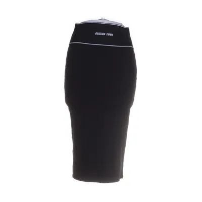 Rok (Zwart) van Guess Viscose, Zijde