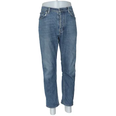 Jeans (River Mid Blue) fra Acne Studios Blå Konst Bomuld, Elastan