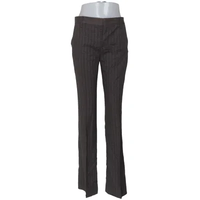Suit pants (Brown) from Zara Woman Elastane, Polyamide, Viscose, Wool