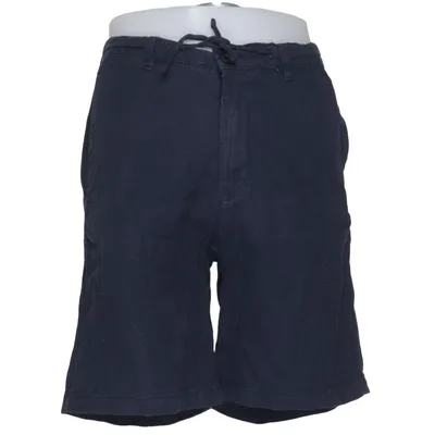 Korte broek (Blauw) van Selected Homme Elastaan, Linnen, Organisch katoen