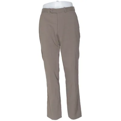 Suit pants (Brown) from Pre End Elastane, Polyester, Wool