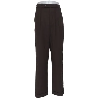 Pantalon de costume (Marron) de Gardeur Élasthane, Polyester, Laine