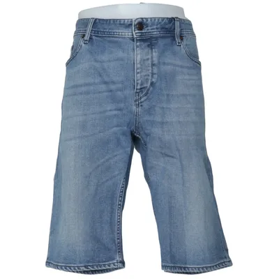 Denim shorts (Blue) from Hugo Boss Cotton, Elastane