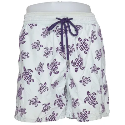 Badshorts (Blå, Vit) från Vilebrequin Bomull, Polyamid, Polyester