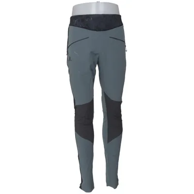 Outdoor pants (Gray, Black) from Salomon Elastane, Polyamide, Polyester