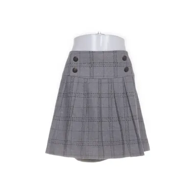 Kjol (Grå) från Number One Polyester, Viskos, Ull