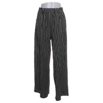 Palazzobyxor (Svart, Vit) från Fabriqué en France Elastan, Polyester