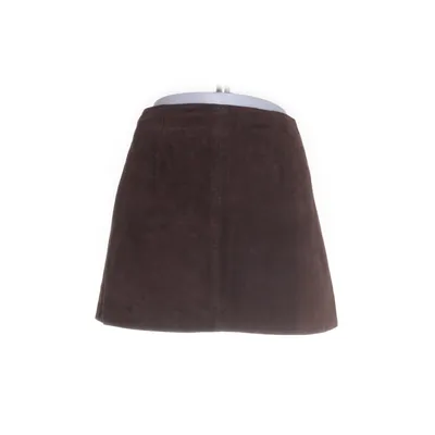 Leather skirt (Brown) from Oasis Leather, Acetate