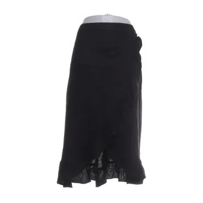 Skirt (Black) from Essentials by Tchibo Linen, Viscose