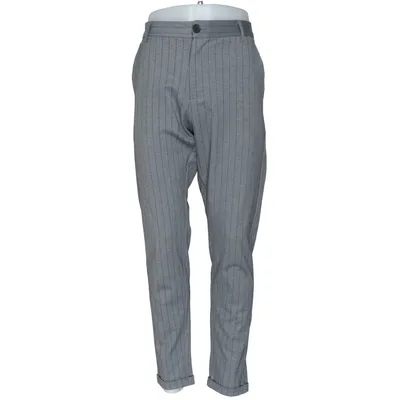 Kostymbyxor (Grå, Svart) från Lindbergh White Elastan, Polyester, Viskos
