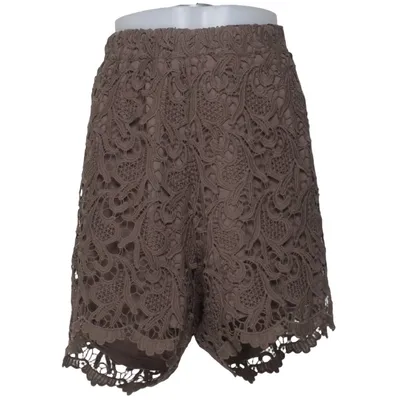 Korte broek (Bruin) van Zizzi Polyester, Viscose