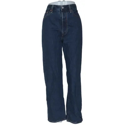Jeans (Ribcage Straight Ankle) från Levi Strauss & Co Bomull, Lyocell
