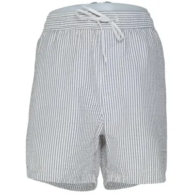 Badshorts (Vit, Blå) från Dressmann