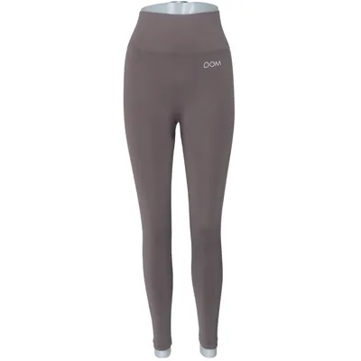 Sports tights (Brown) from DOM Elastane, Polyamide
