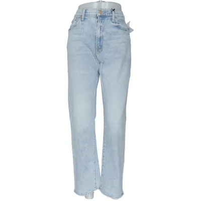 Jeans (Blå) från Mother Bomull, Elastan, Polyester