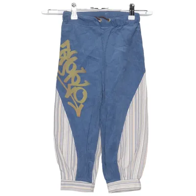 Harembroek (Blauw, Meerkleurig) van Jolo Katoen