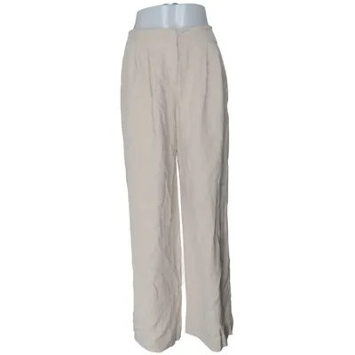 Palazzo broek (Beige) van Zara Lyocell, Polyamide, Viscose
